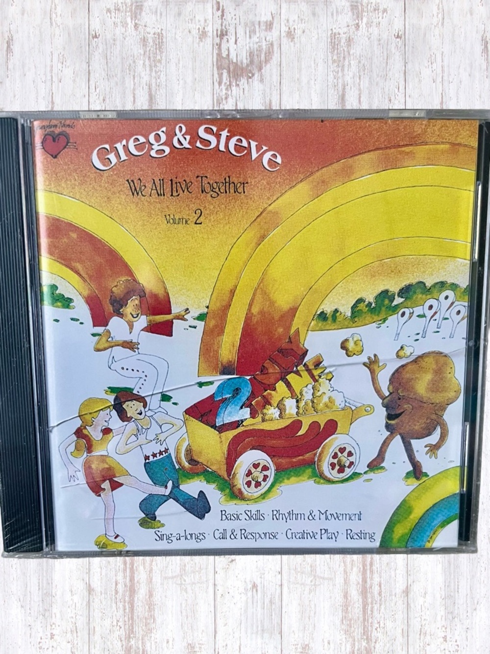 NWT Greg & Steve We All Live Together Volume 2 Childrens CD - Picture 4 of 7